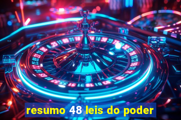 resumo 48 leis do poder